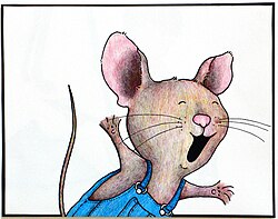 Illustration of the Mouse reaching for a cookie